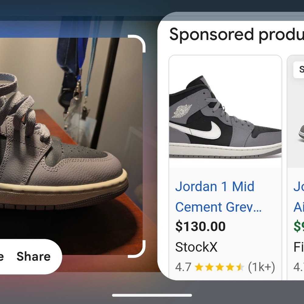 Gray High-Top Sneakers